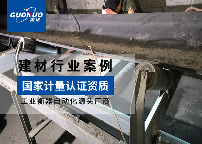 合肥固泰自动化/东一建材皮带秤项目